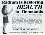 Radium restoring health